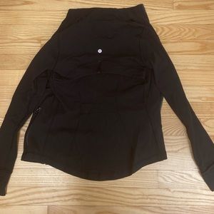 Black lululemon athletica jacket